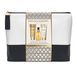 Baylis & Harding Sweet Mandarin & Grapefruit Luxury Wash Bag Gift Set - Vegan Friendly (Pack of 1)