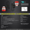 OPPLIGHT Genuine LED Fog Replacement, L1B LED Fog Lamp, Yellow,