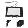 Transparent Hiking Map Pouch with 2 Additional Straps Waterproof TPU