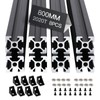 8pcs 800mm T Slot 2020 Aluminum Extrusion European Standard Anodized