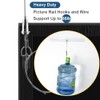 Adjustable Picture Hanging Wire Kit, 4.9ft (1.5m) Picture Rail Hanging