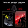 Bike Tail Light with Turn Signal Brake Warning Lamp Electric