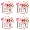 MASTRON Baby Shower Centerpieces for Table - 4 Set of