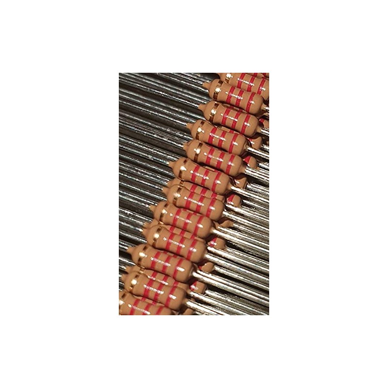 SNS 2.2K ohm 2K2 1/4 Watt Carbon Film Resistor 5%
