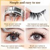 TORMEN Fox False Eyelashes, 5 Pairs Faux Mink Eyelashes with