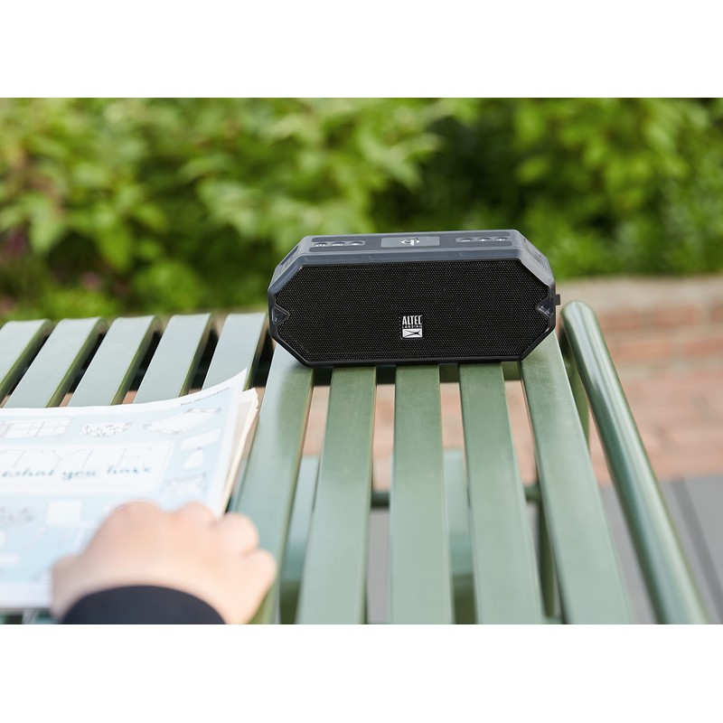 Altec Lansing - HydraBlast Wireless Portable Bluetooth Speaker, IP67 Waterproof