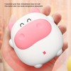 Hand Warmer Cartoon Pig Shape 2 Levels Temperature Adjustment USB