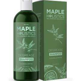 Champu Maple Holistics Cabello Y Cuero Cabelludo Graso 8 Oz