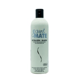 SOUL MATE Neutralizing Shampoo After Relaxer For Men & Women | 15.2oz | Color Indicator | Protects Color Treated Hair & Scalp