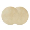2pcs Drum Head Sheepskin Consistent Clear Sound for African Bongo