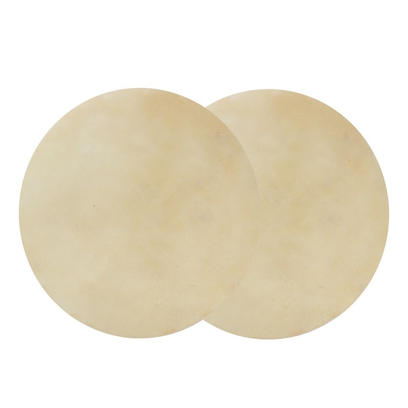 2pcs Drum Head Sheepskin Consistent Clear Sound for African Bongo