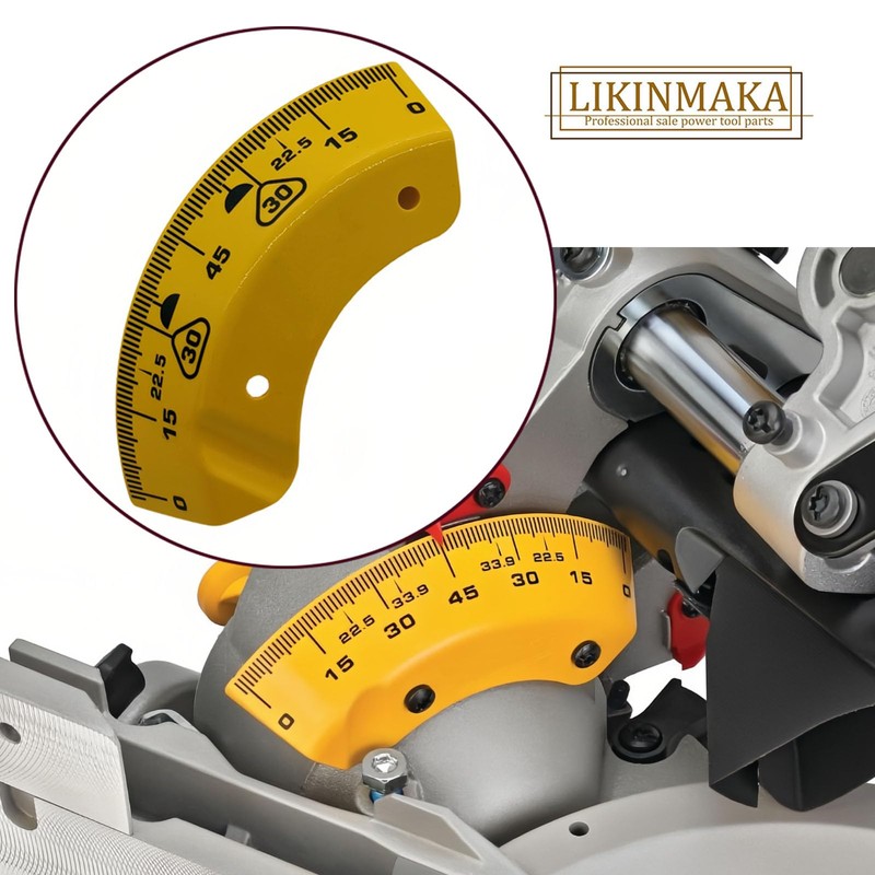 N585429 N090294 Miter Saw Bevel Scale Replaces for Dewalt DWS709