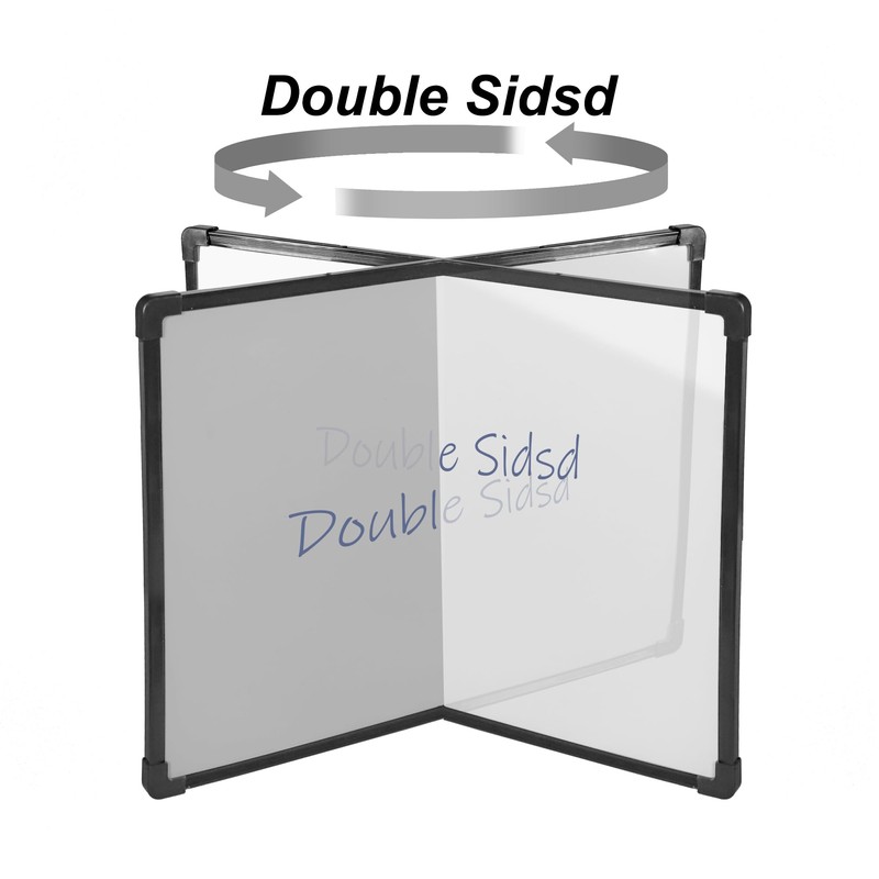 Double-Sided Small White Board 14" x 11", Dry Erase Board