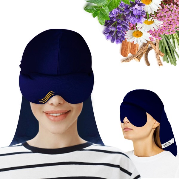 Sinus Pressure Cap | Hot/Cold Aromatherapy for Deep Pain Relief