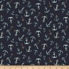 Dear Stella Hook, Line & Sinker Anchors Marlin, Quilting Fabric