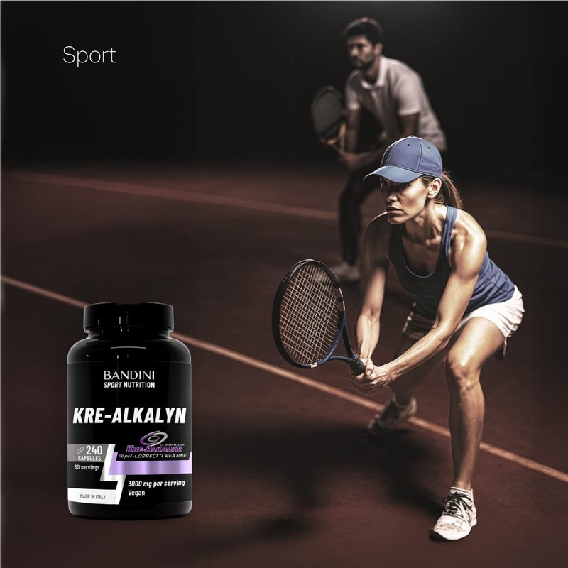 Bandini® Kre-Alkalyn® 240 Capsules (2 Months) - Buffered Alkaline Creatine