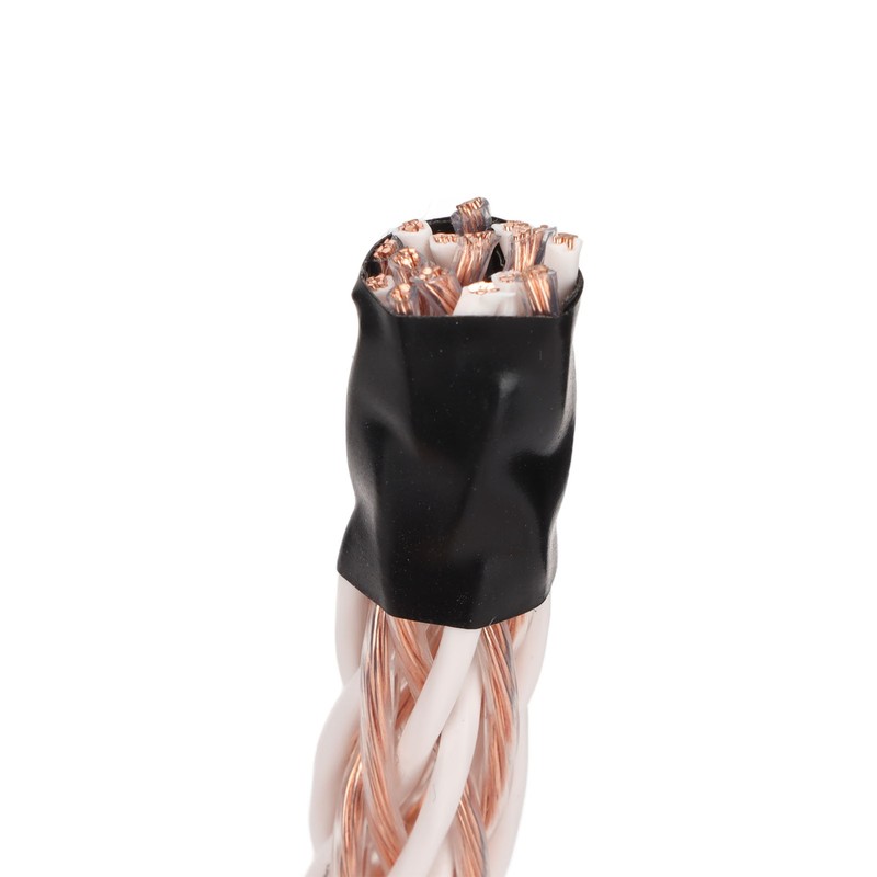 RCA Interconnect Cable OCC Copper 16 Core High Fidelity Speaker