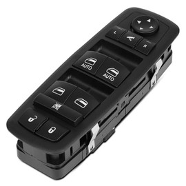 SCITOO Driver Side Power Master Window Switch SCITOO 56046826AE 56046826AC Front Left For Chrysler For 200 2011-2012,For Chrysler For 300 2012,For Dodge For Avenger 2011-2012,For Dodge For Journey 2011-2012
