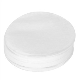 Restokki Round Filter Paper, 100 Pieces per Set, Coffee Filter Paper, Replacement Disposable Filter Paper, Round Filter for Coffee, Mocha, Heat Resistance, White (60 mm) (No. 6 60 mm)
