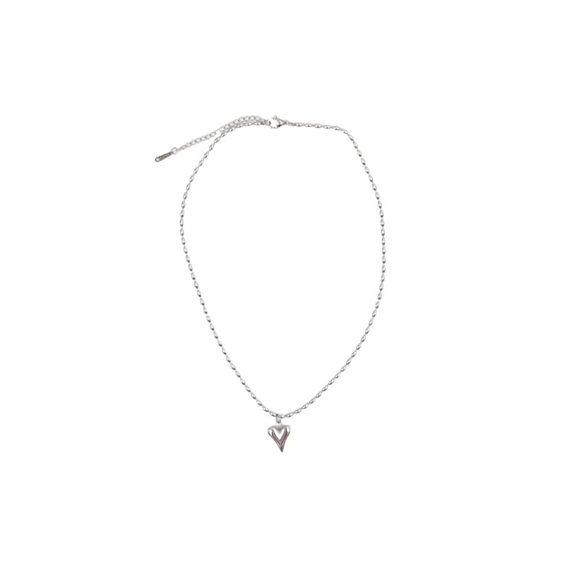 Wigo Women's Large Nuance Heart Necklace, F