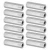 PATIKIL M4 x 0.7-Pitch 304 Stainless Steel Hex Coupling Nuts,