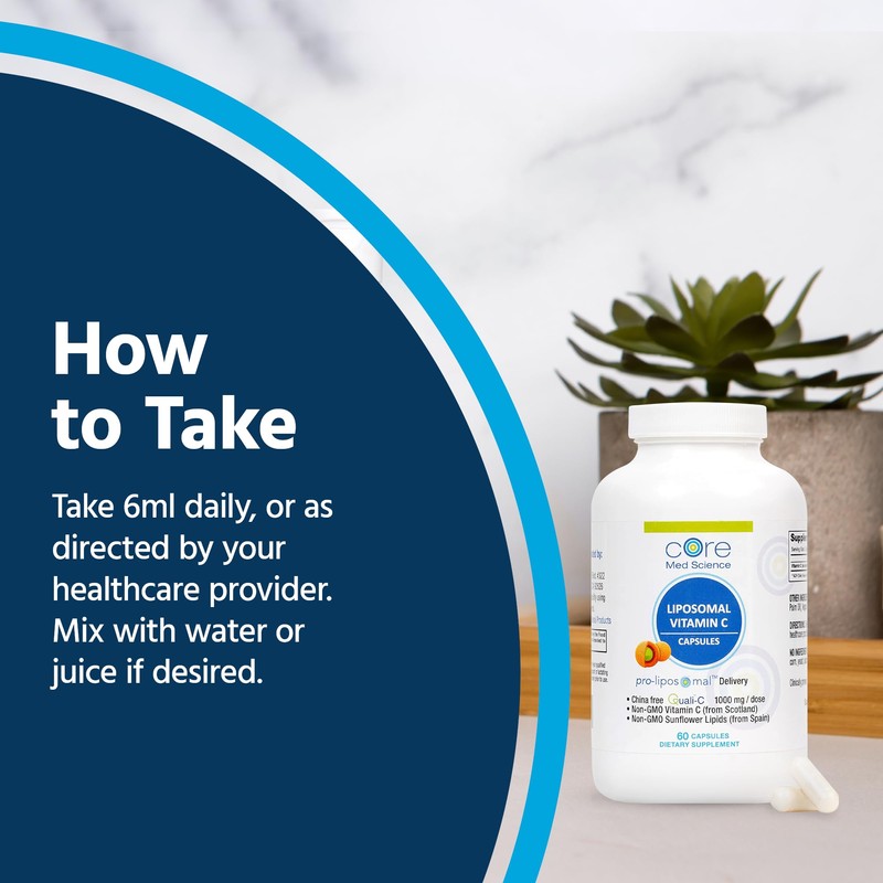 Core Med Science Core Med Science Liposomal Vitamin C 1000mg,
