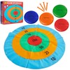 KreativeKraft Disc Throwing Game for Kids and Family, Outdoor Target