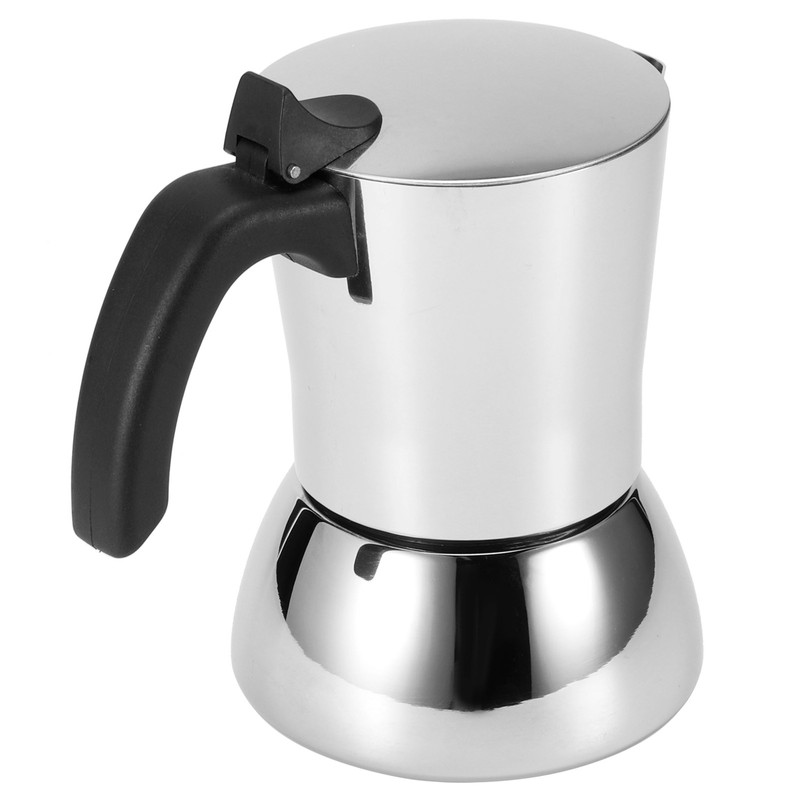 304 Stainless Steel Coffee Maker Mocha Pot Extraction Kettle for