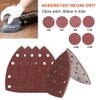 60PCS Multi-Tool Sandpaper Sanding Sheets 40-240 Grit Sandpaper Fit for