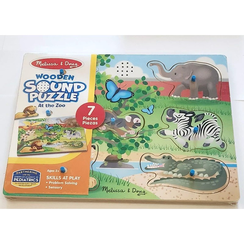 Melissa & Doug 2020 - WOODEN SOUND PUZZLE AT THE