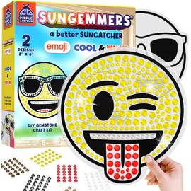 PURPLE LADYBUG SUNGEMMERS Window Diamond Art Suncatcher Kits - Birthday Gifts for 6-10 Year Old Girls & Boys, Summer Activities for Girls, Arts & Crafts for Kids Ages 8-12 6-8 Years Old