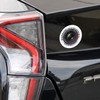 Drive Recorder White Circular Recording in Progress Dashcam Equipped Vehicle