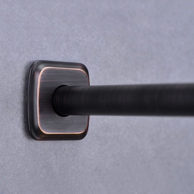 TRUSTMI Shower Arm with Flange ORB, 16 Inch L-Shaped Wall