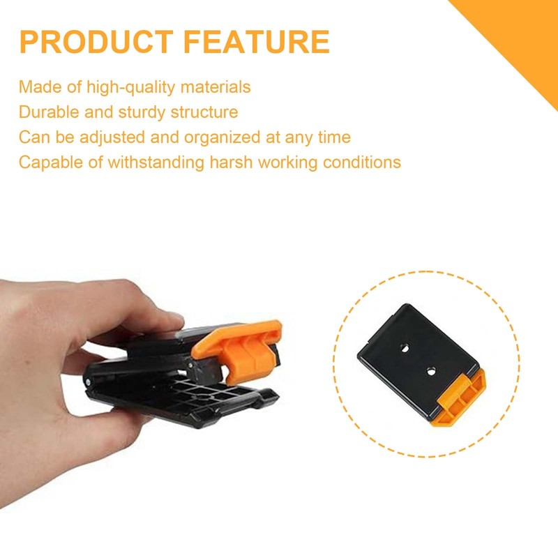 Tool Belt Clip - TRACOMPAN 3pcs Tool Holster Clip, ABS