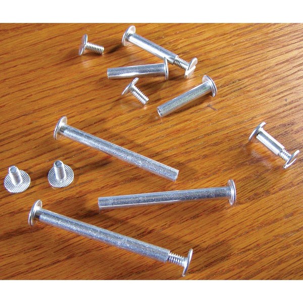 Lineco Screw Posts for Albums, Journals and Books, 0.5 inch, Package of 3 (870-2050)