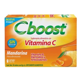 Suplemento Alimenticio Vitamina Mandarina Boost
