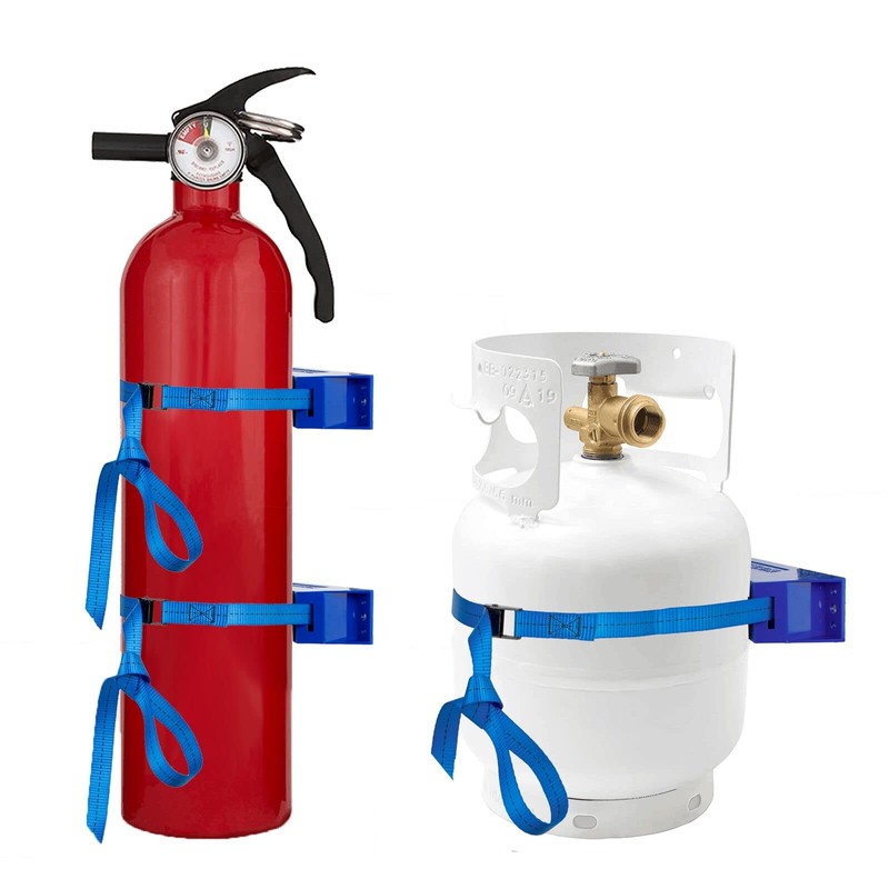 Cylinder Wall Mounted Bracket,Nitrogen Tank Propane Tank Holder with SUS