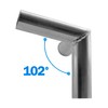 GoodsZone Canopy Fittings Set 1-3/8" Slant roof Carport Gazebo Lean