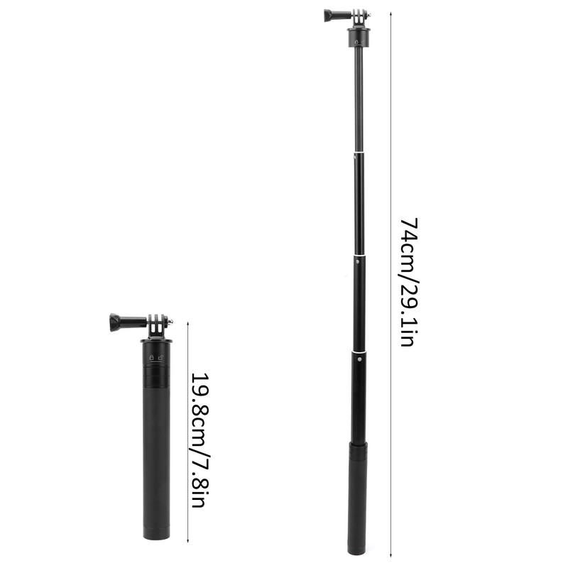 Extendable Mini Lengthen Selfie Stick Handheld Bracket Accessory for DJI
