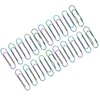 20pcs Metal Pen Clips Strong Clamping Force Rust Prevention Electroplating