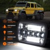 us- 2x 7x6"5x7 LED Headlights Fit Ford E-150 Econoline Club