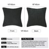 PiccoCasa Corduroy Pillow Cover Decorative Cushion Cover Striped Pillow Case