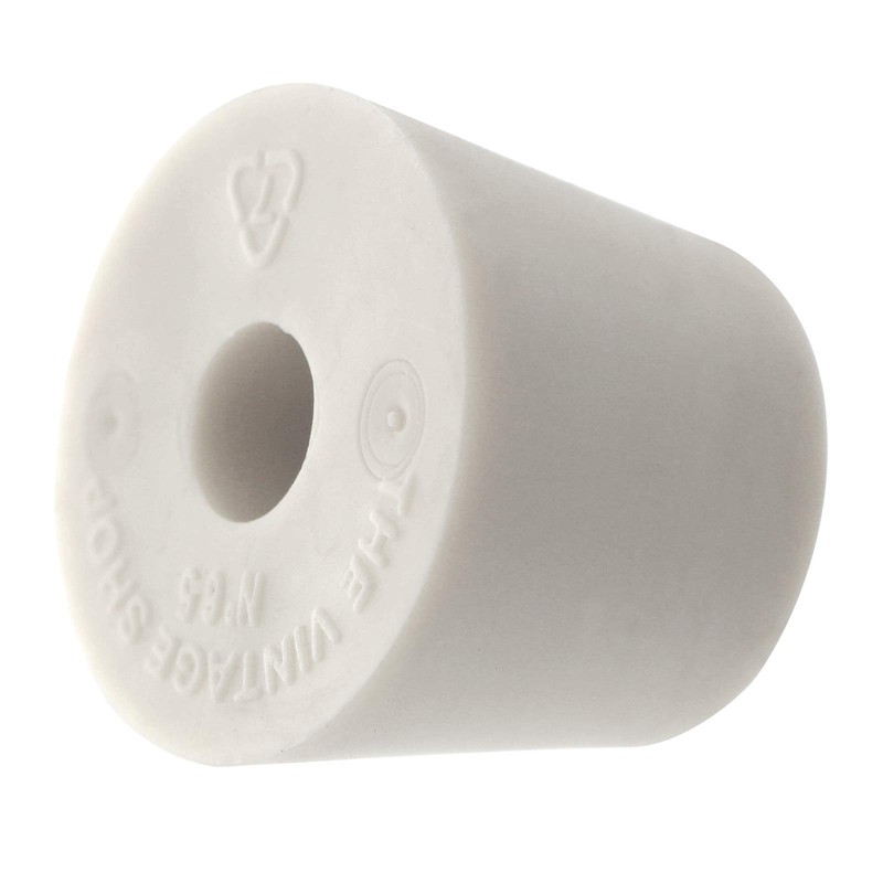 Home Brew Ohio Twin Bubble Airlock with 6.5 Rubber Stopper