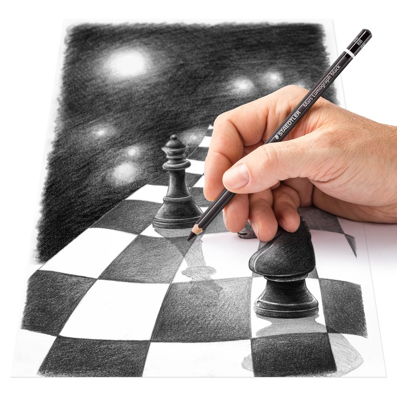 Staedtler Mars Lumograph 100B G6 Multi