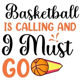 Fabric Panel 8"x8" Basketball 100% Cotton Quilting Sewing Block AM1464