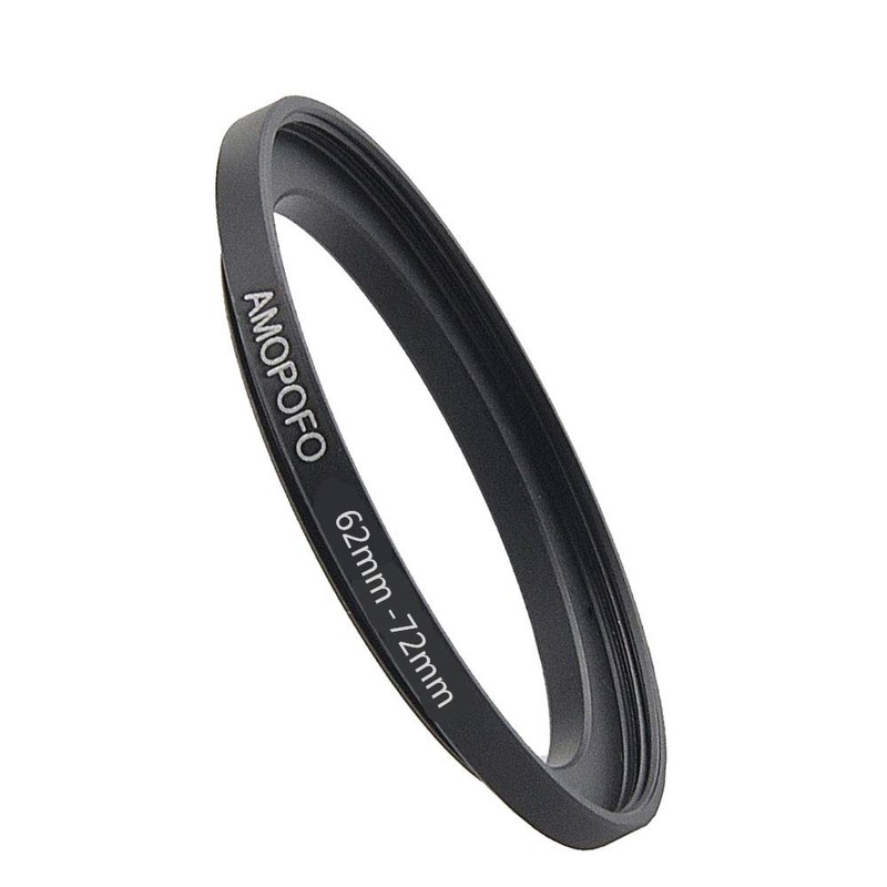 62 mm to 72 mm metal filter ring, 62-72 mm