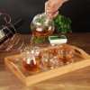 Unbranded "Glass Teapot Stovetop Safe-Clear Teapot with Removable Infuser-Loose 20.4oz