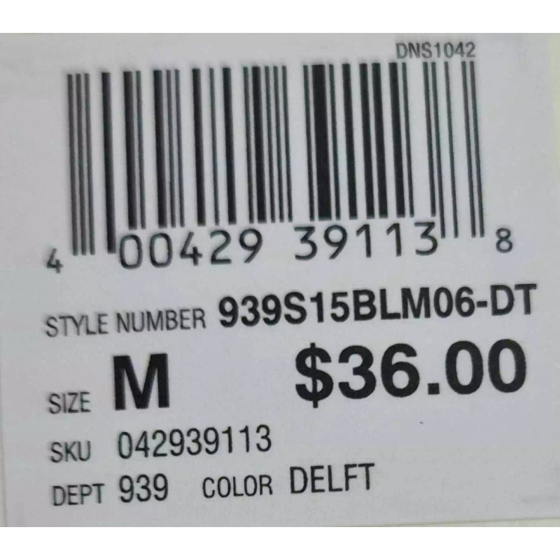 Bloom Women's Loose Scoop Neck Tank Blue/White - Medium