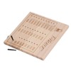 Farkle Dice Tray Improve Math Skills Wooden Classic Dice Game