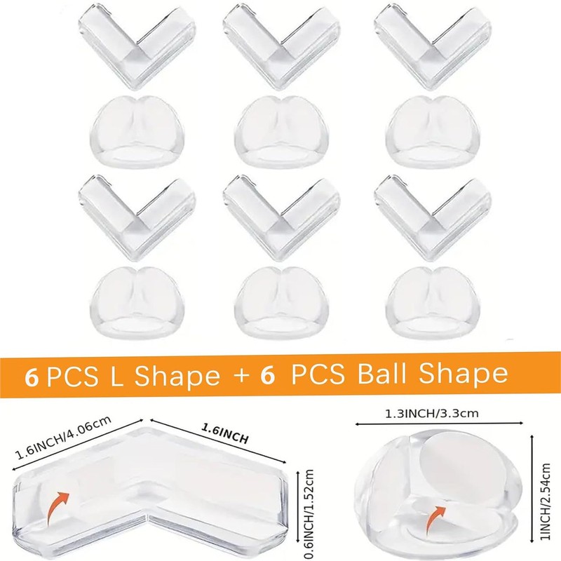 Kafand Corner Cushion, Corner Guard, Transparent Corner Guard, Corner Protection,